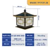 Đèn trụ cổng mái ngói nâng cấp năng lượng mặt trời (TP.TC01.25/ TP.TC01.30.) 14